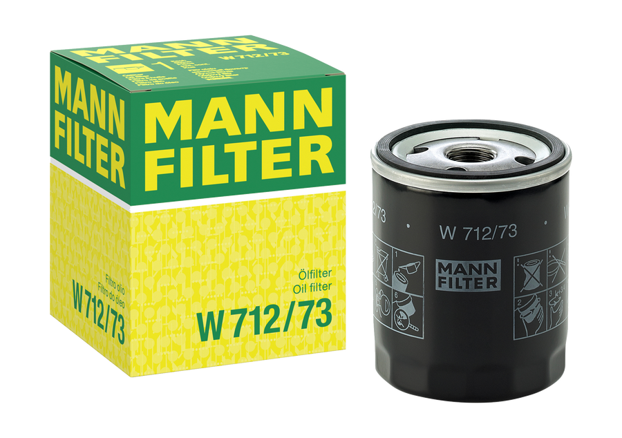 MANN-FILTER W 712/73 – termék és gyári doboz